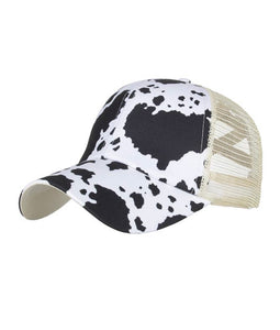 Cow print Hat